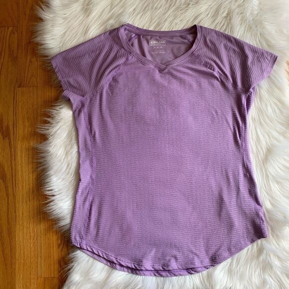 Women’s Kirkland’s Purple Workout Top Medium - Picture 1 of 3